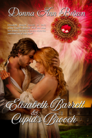 book cover for Elizabeth Barrett and Cupid’s Brooch