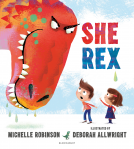 book cover for She Rex