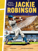book cover for Jackie Robinson