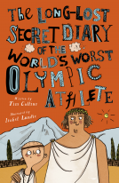 book cover for The Long-Lost Secret Diary of the World's Worst Olympic Athlete