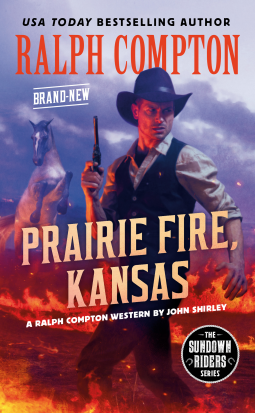 book cover for Ralph Compton Prairie Fire, Kansas