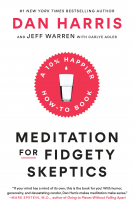 book cover for Meditation for Fidgety Skeptics