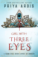 book cover for Girl With Three Eyes