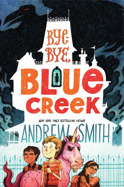 book cover for Bye-bye, Blue Creek