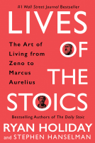 book cover for Lives of the Stoics