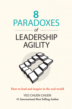 book cover for 8 Paradoxes of Leadership Agility
