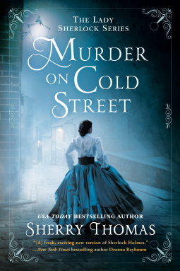 book cover for Murder on Cold Street