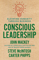 book cover for Conscious Leadership