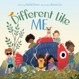 book cover for Different Like Me