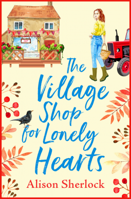 book cover for The Village Shop for Lonely Hearts