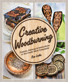 book cover for Creative Woodburning