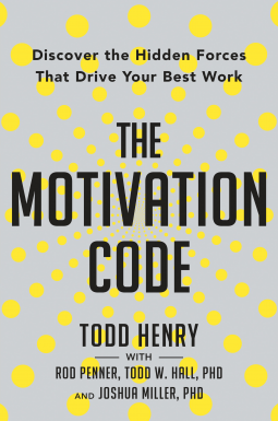 book cover for The Motivation Code