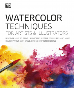book cover for Watercolor Techniques for Artists and Illustrators
