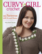 book cover for Curvy Girl Crochet