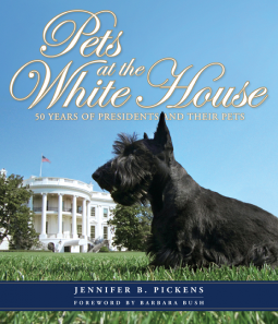 book cover for Pets at the White House