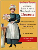 book cover for An Anthology of Thirty, 30 Minute Made-From-Scratch Desserts...: Desserts just like Grandma used to make...