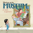 book cover for Mayhem at the Museum