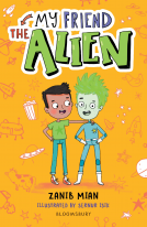 book cover for My Friend the Alien