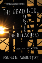 book cover for The Dead Girl Under the Bleachers