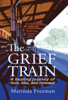 book cover for The Grief Train