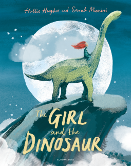 book cover for The Girl and the Dinosaur