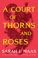 book cover for A Court of Thorns and Roses