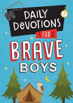book cover for Daily Devotions for Brave Boys