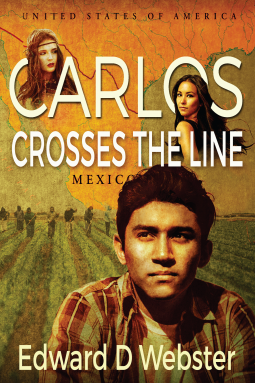 book cover for Carlos Crosses the Line