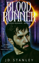book cover for Blood Runner