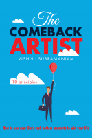 book cover for The Comeback Artist