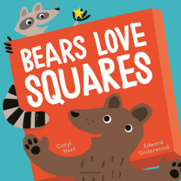 book cover for Bears Love Squares