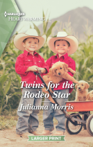 book cover for Twins for the Rodeo Star