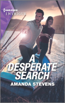 book cover for A Desperate Search