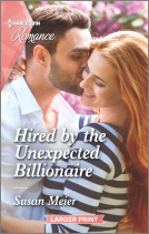 book cover for Hired by the Unexpected Billionaire