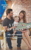 book cover for A Family for a Week