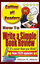 book cover for How To Write a Simple Book Review