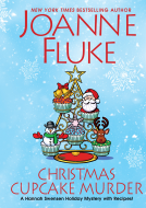 book cover for Christmas Cupcake Murder