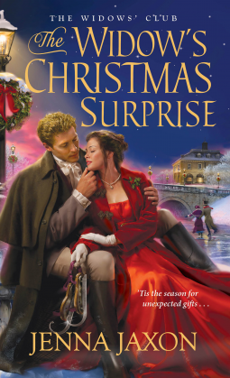 book cover for The Widow’s Christmas Surprise
