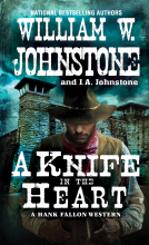 book cover for A Knife in the Heart