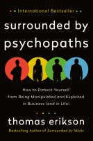 book cover for Surrounded by Psychopaths