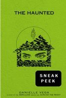book cover for The Haunted