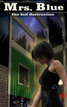 book cover for Mrs. Blue