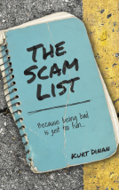 book cover for The Scam List