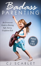 book cover for Badass Parenting