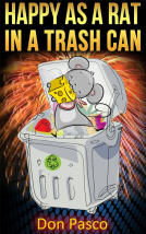 book cover for Happy As a Rat in a Trash Can