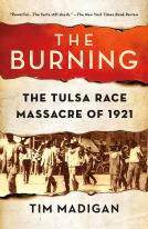 book cover for The Burning