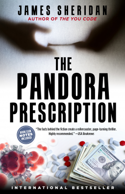 book cover for The Pandora Prescription