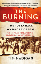 book cover for The Burning
