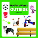 book cover for My First Words Outside