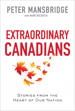 book cover for Extraordinary Canadians